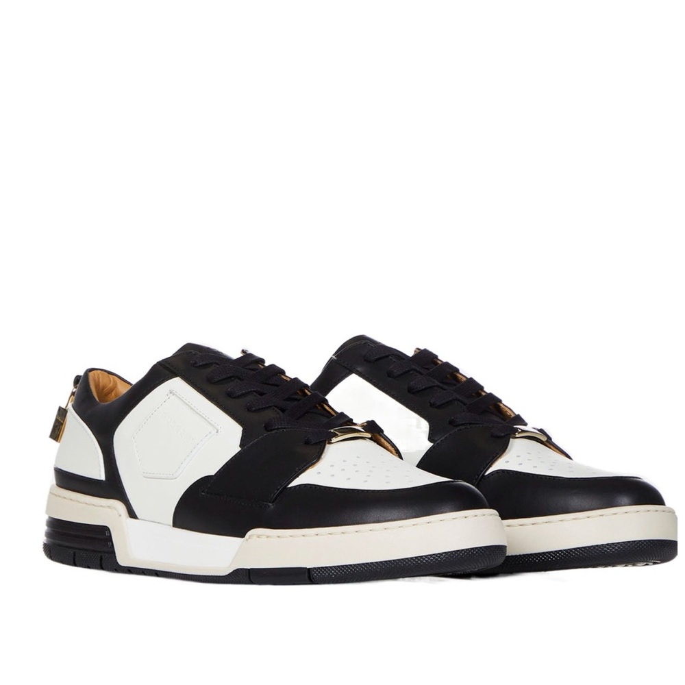 Buscemi Air Jon Top Vitello Leather Sneaker